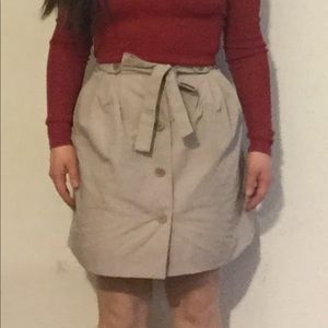 BCBGmaxAzria NYLON SKIRT